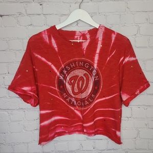 Washington Nationals Crop Tee